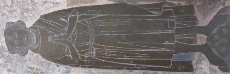 Felbrigg - St Margaret Simon de Felbrigg 1351 and wife Alice de Thorp Roger de Felbrigg 1380 and wife Elizabeth Scales brass 1380